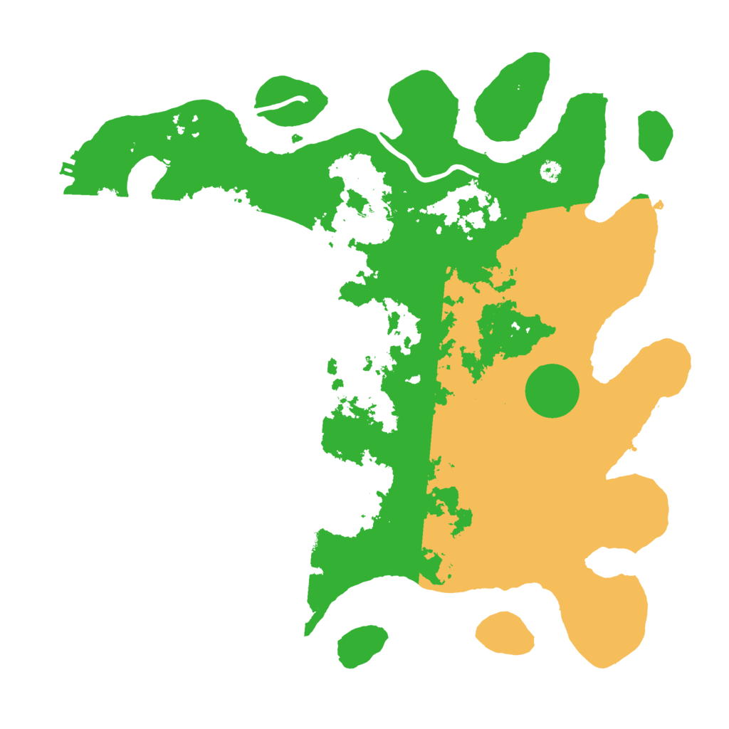 Biome Rust Map: Procedural Map, Size: 3560, Seed: 3221471