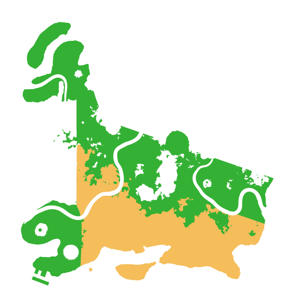 Biome Rust Map: Procedural Map, Size: 3560, Seed: 213030