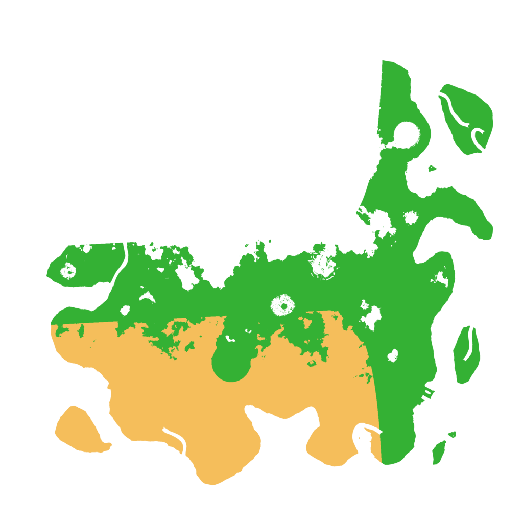 Biome Rust Map: Procedural Map, Size: 3560, Seed: 107956