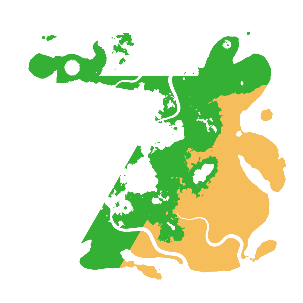 Biome Rust Map: Procedural Map, Size: 3560, Seed: 220574