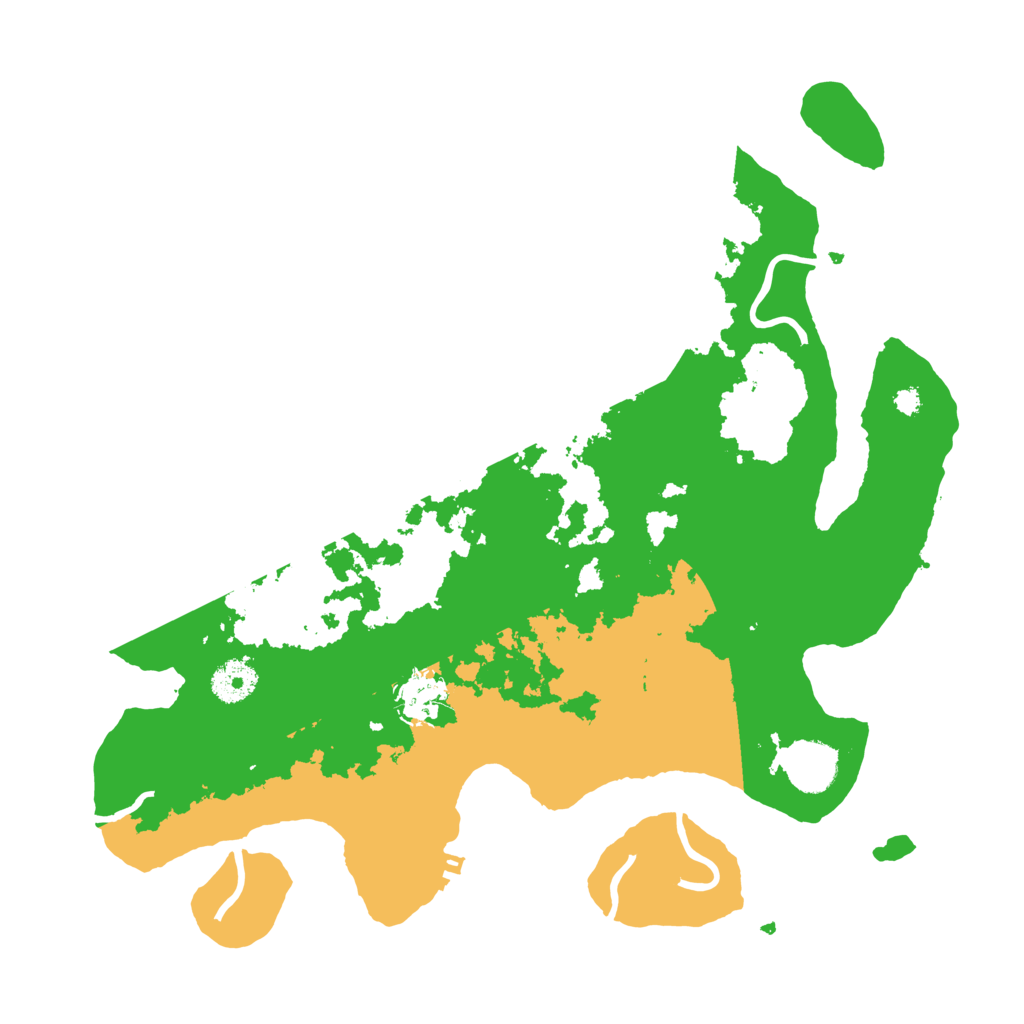 Biome Rust Map: Procedural Map, Size: 3560, Seed: 4423511