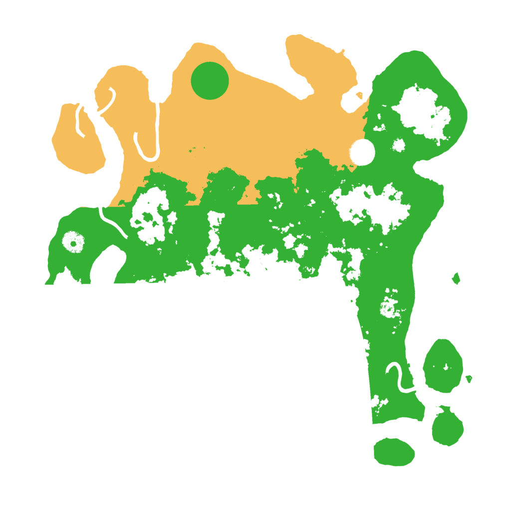 Biome Rust Map: Procedural Map, Size: 3560, Seed: 2516198