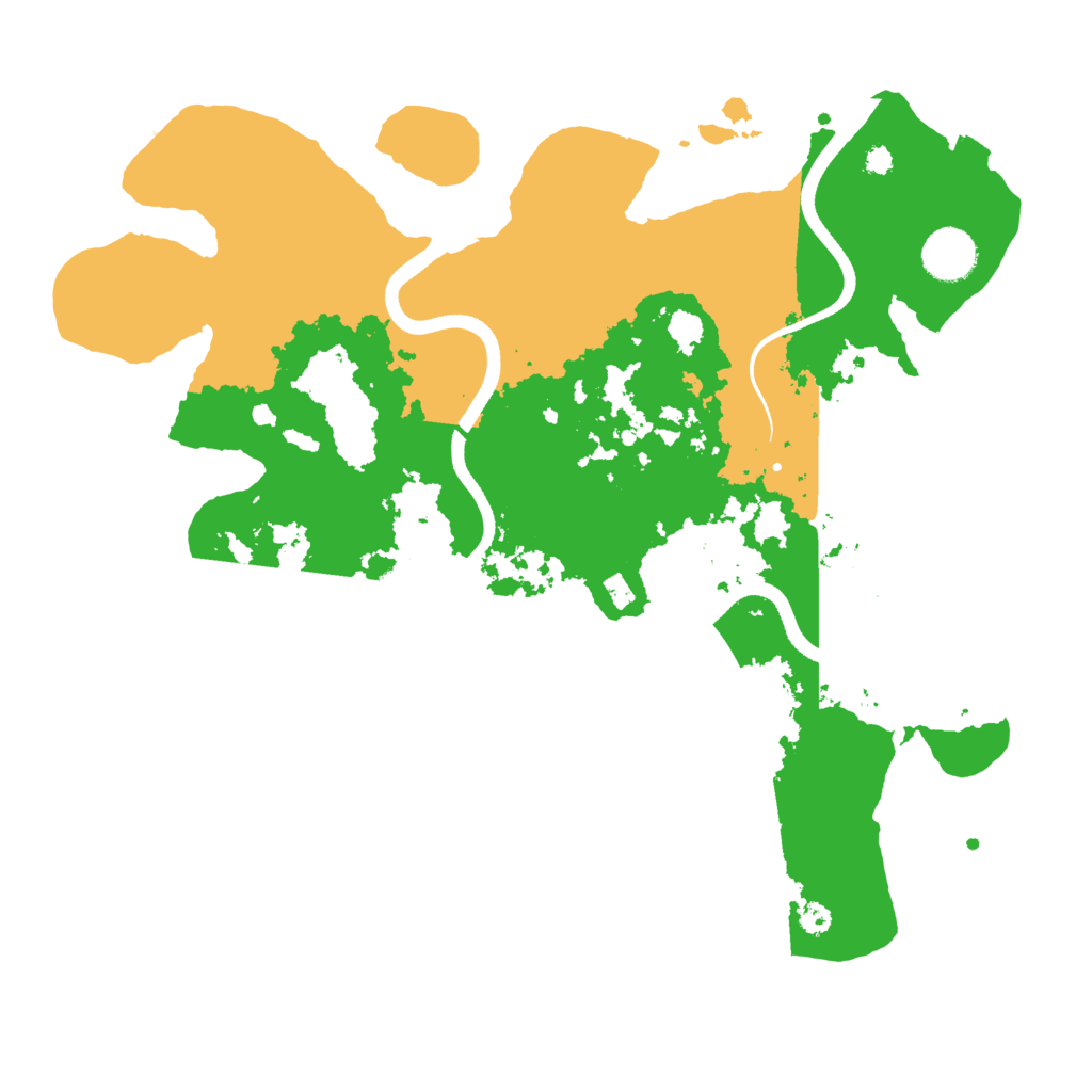 Biome Rust Map: Procedural Map, Size: 3560, Seed: 2389803