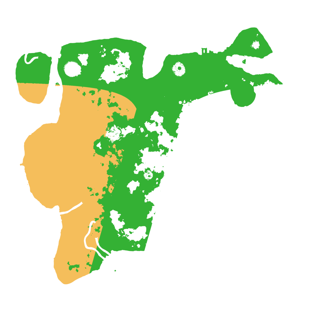Biome Rust Map: Procedural Map, Size: 3560, Seed: 4498227
