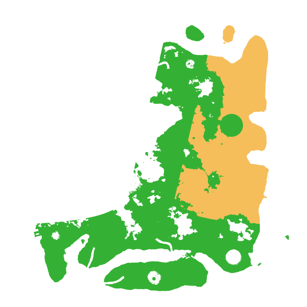 Biome Rust Map: Procedural Map, Size: 3560, Seed: 1989684