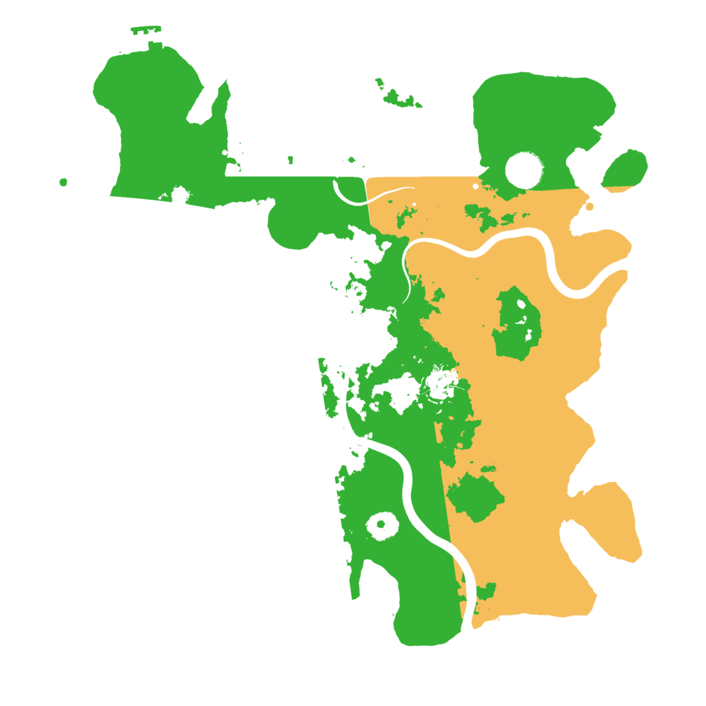 Biome Rust Map: Procedural Map, Size: 3560, Seed: 1435434