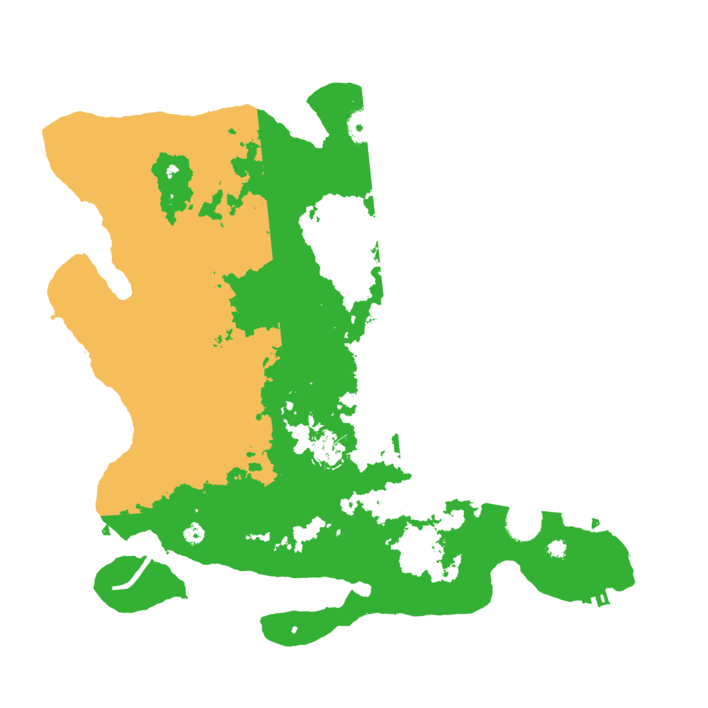 Biome Rust Map: Procedural Map, Size: 3560, Seed: 1138449