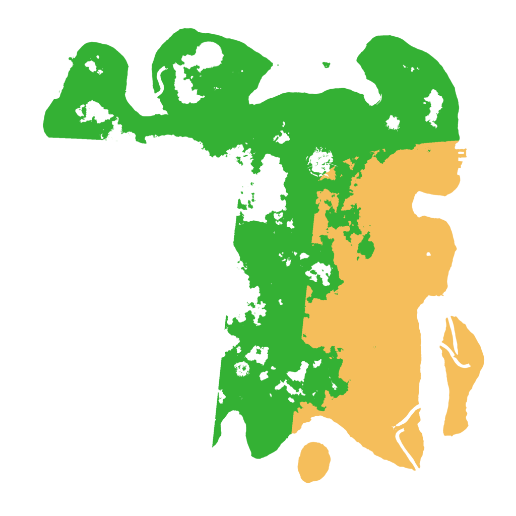 Biome Rust Map: Procedural Map, Size: 3560, Seed: 510774