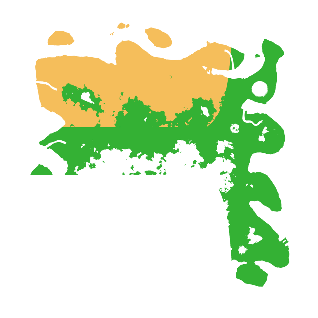 Biome Rust Map: Procedural Map, Size: 3560, Seed: 377827