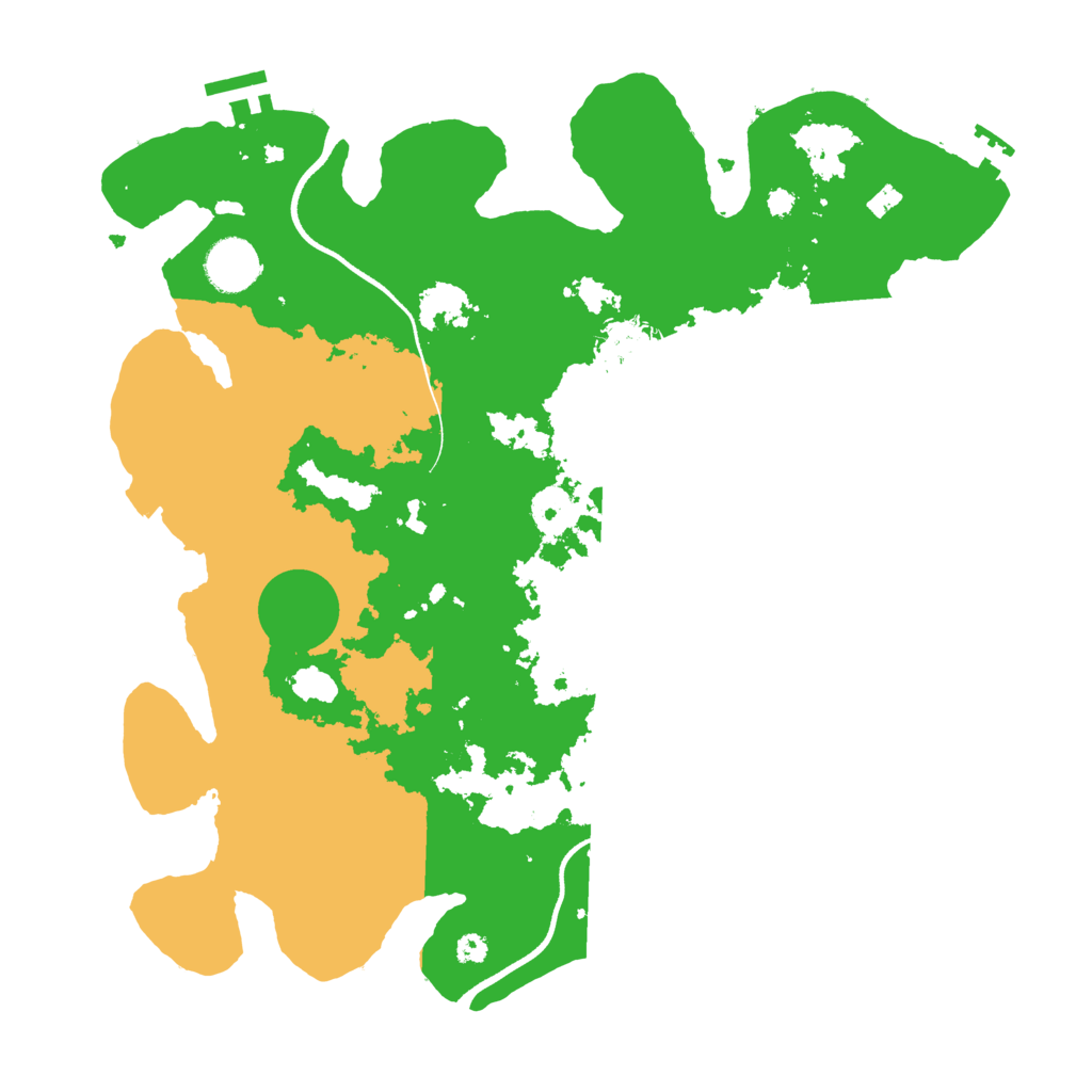 Biome Rust Map: Procedural Map, Size: 3560, Seed: 6217492