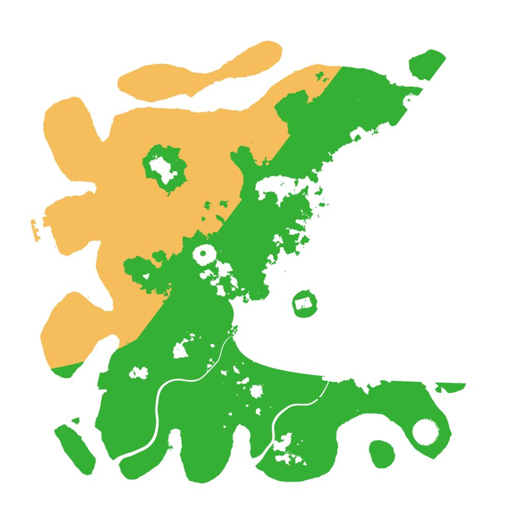 Biome Rust Map: Procedural Map, Size: 3560, Seed: 4853291