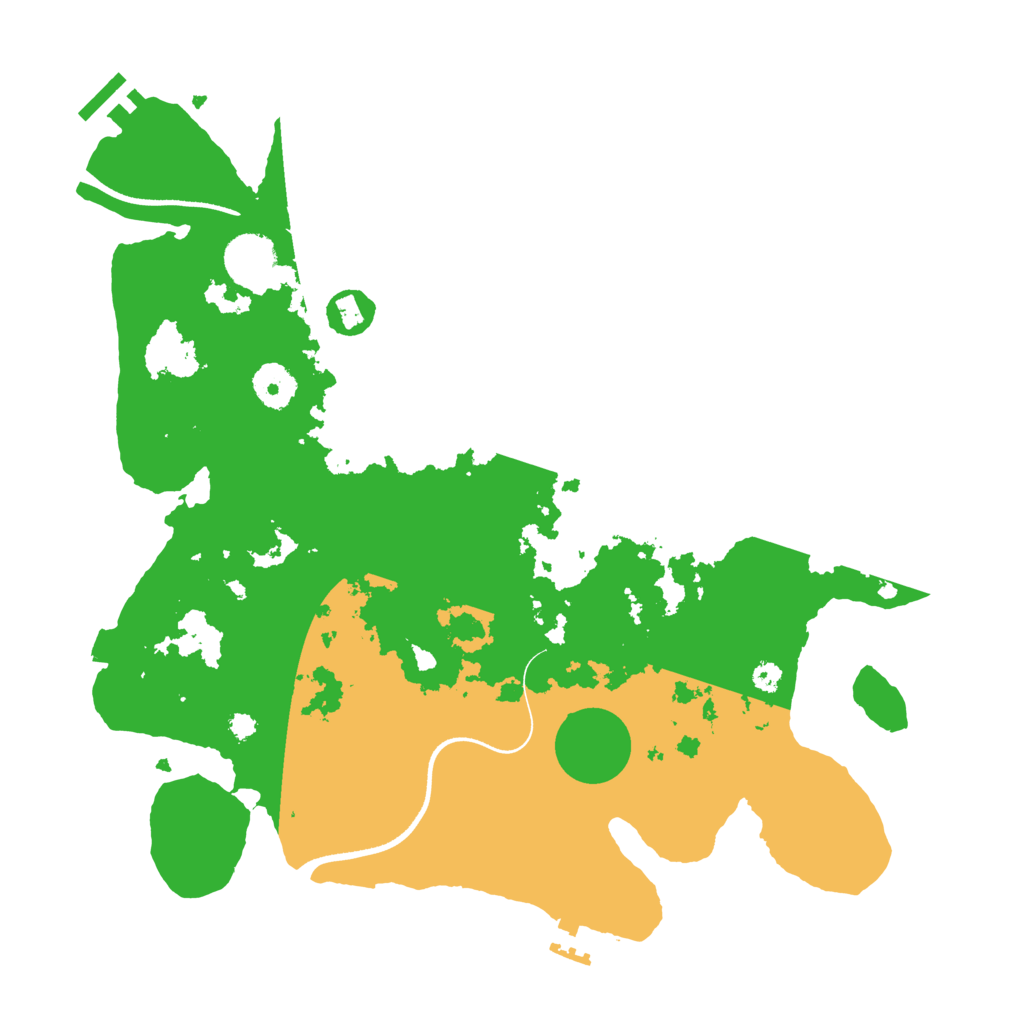 Biome Rust Map: Procedural Map, Size: 3560, Seed: 6430182
