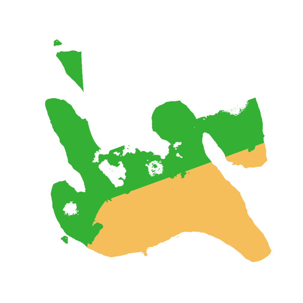 Biome Rust Map: Procedural Map, Size: 2000, Seed: 325786491