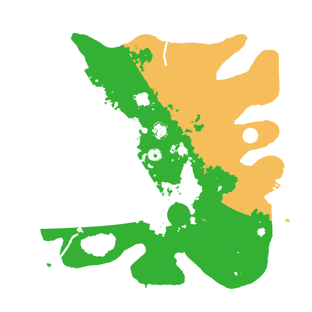 Biome Rust Map: Procedural Map, Size: 3560, Seed: 2612457