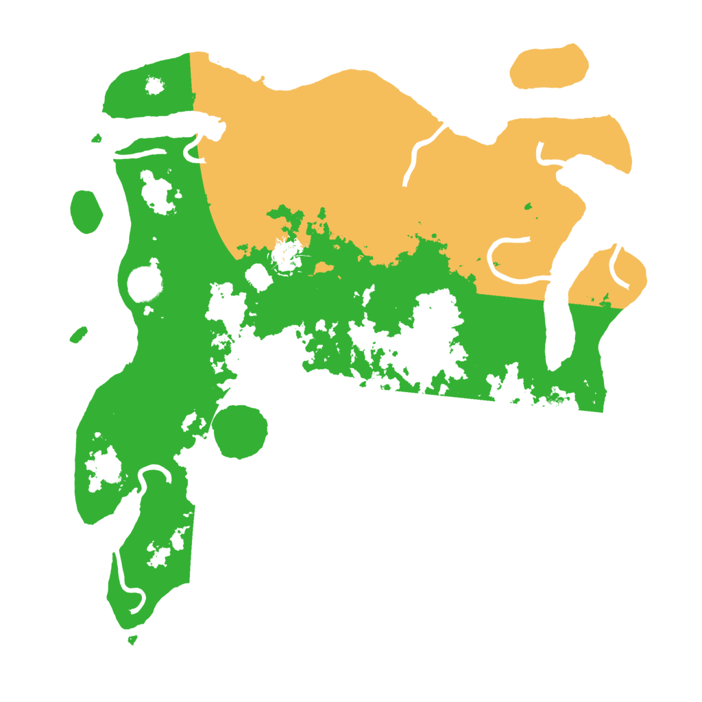 Biome Rust Map: Procedural Map, Size: 3560, Seed: 2252347