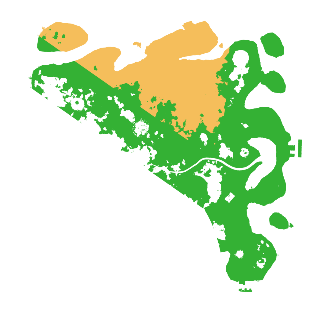 Biome Rust Map: Procedural Map, Size: 3560, Seed: 4901710