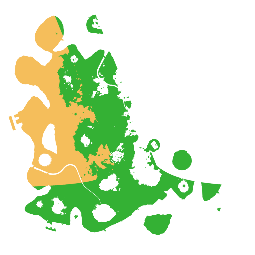 Biome Rust Map: Procedural Map, Size: 3560, Seed: 3894096