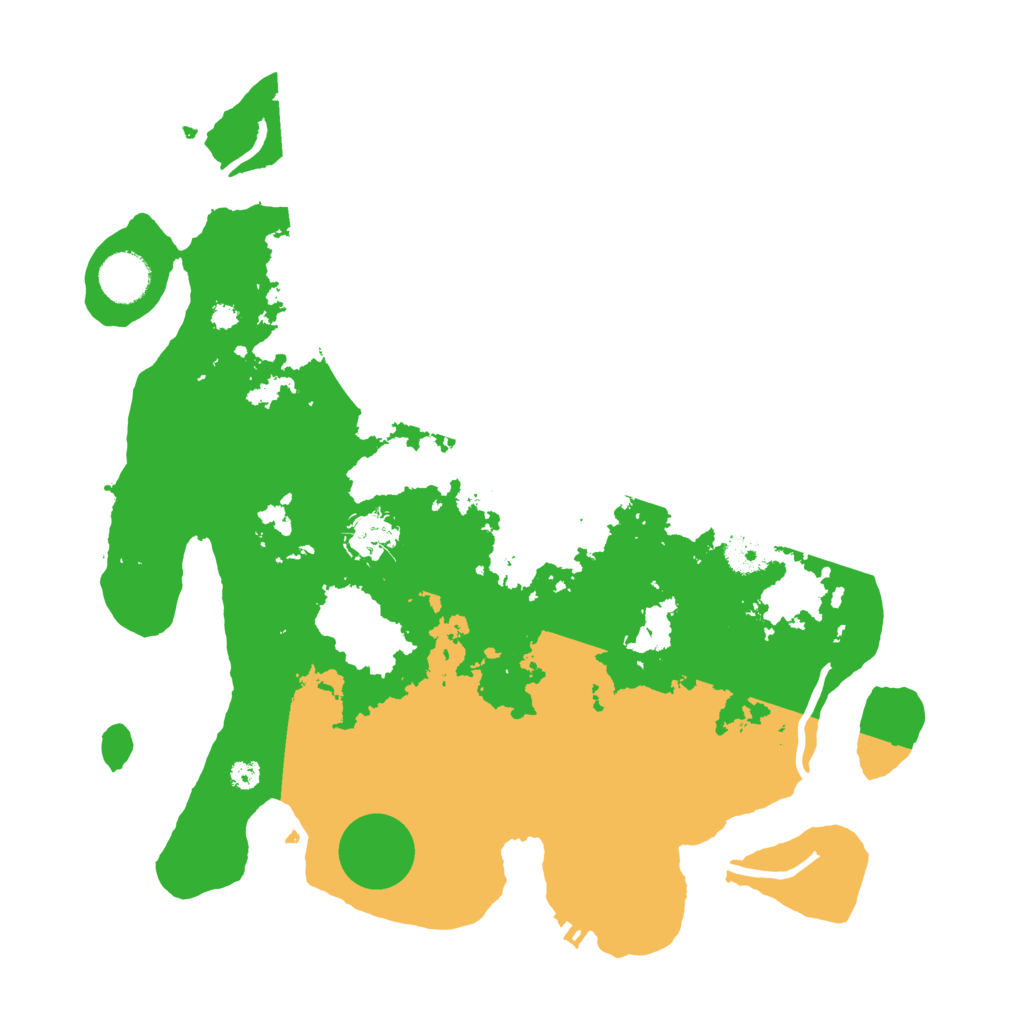 Biome Rust Map: Procedural Map, Size: 3560, Seed: 943596