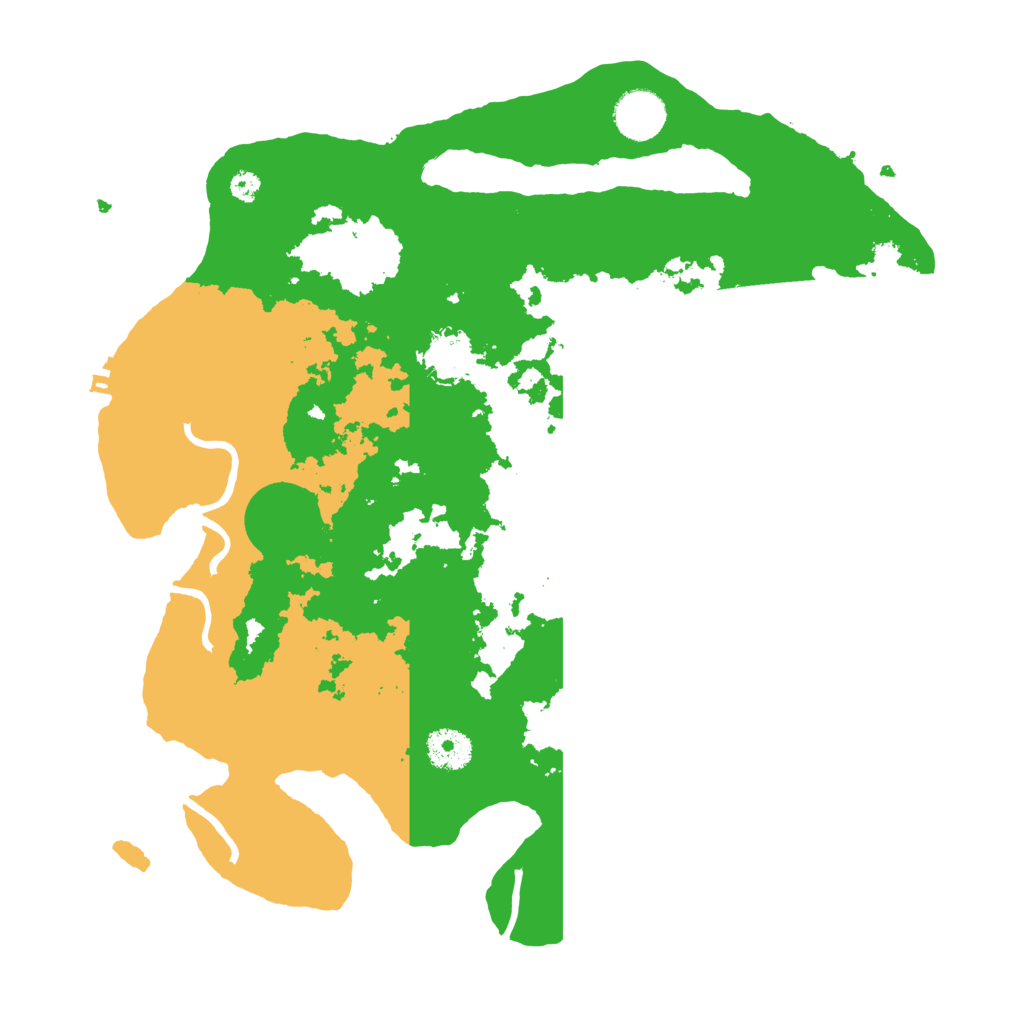 Biome Rust Map: Procedural Map, Size: 3560, Seed: 5098133