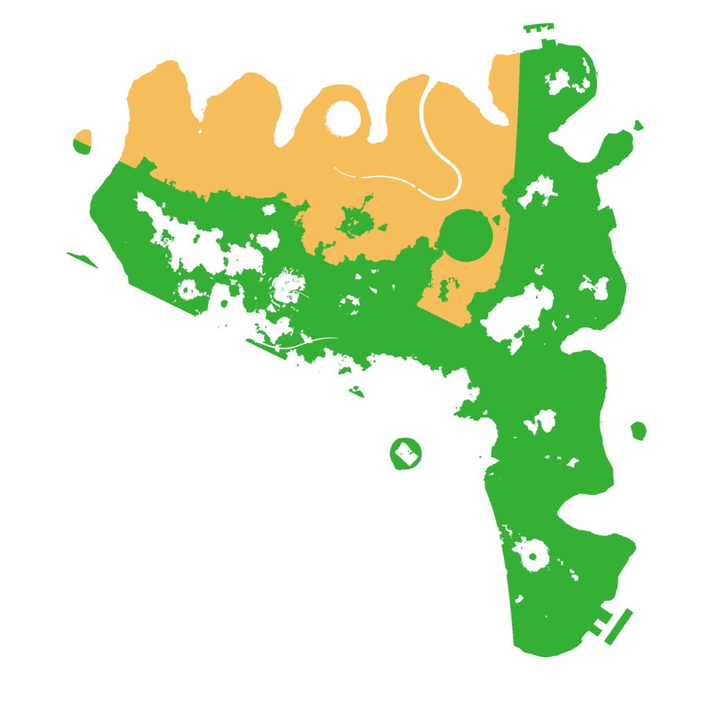 Biome Rust Map: Procedural Map, Size: 3560, Seed: 3524466