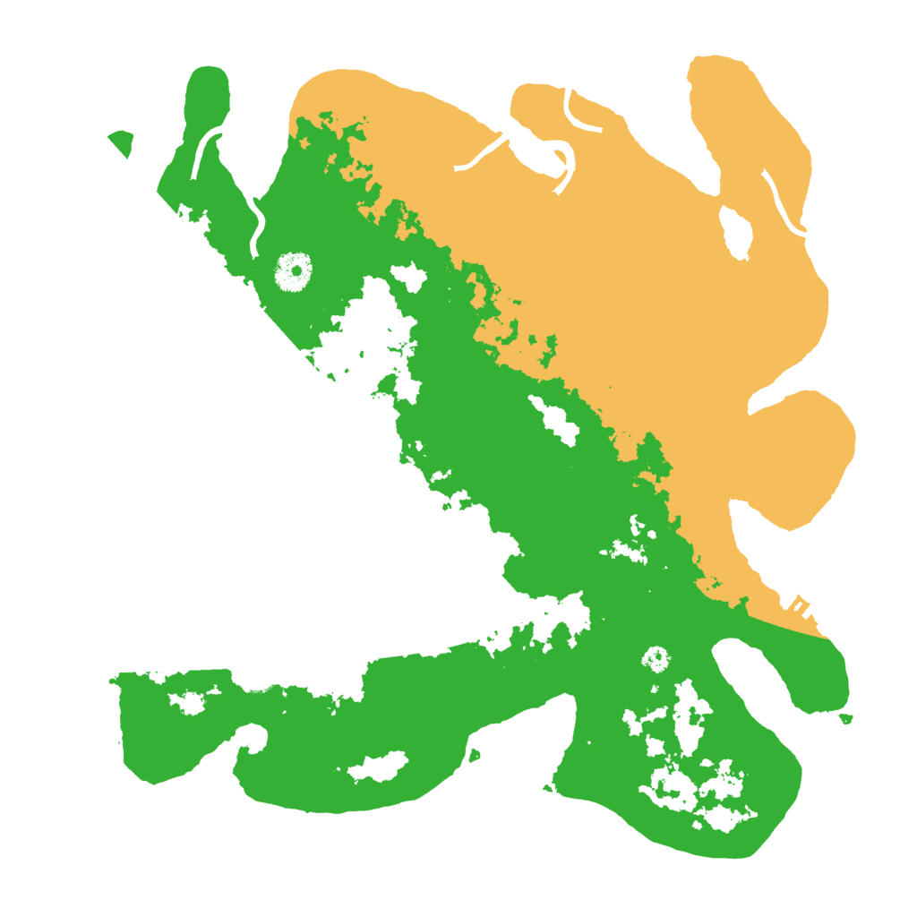 Biome Rust Map: Procedural Map, Size: 3560, Seed: 2500702