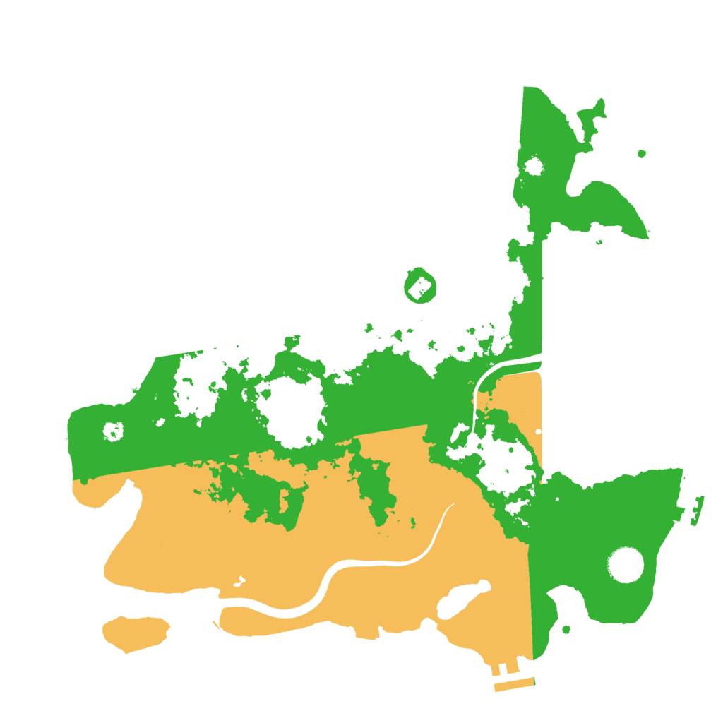 Biome Rust Map: Procedural Map, Size: 3560, Seed: 4876187