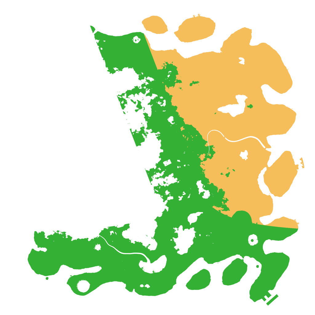 Biome Rust Map: Procedural Map, Size: 4500, Seed: 20971660