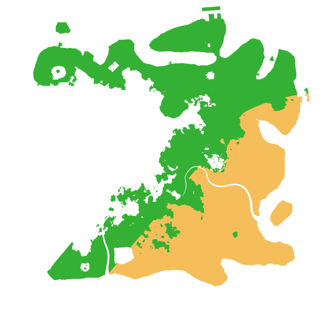 Biome Rust Map: Procedural Map, Size: 3560, Seed: 1094368