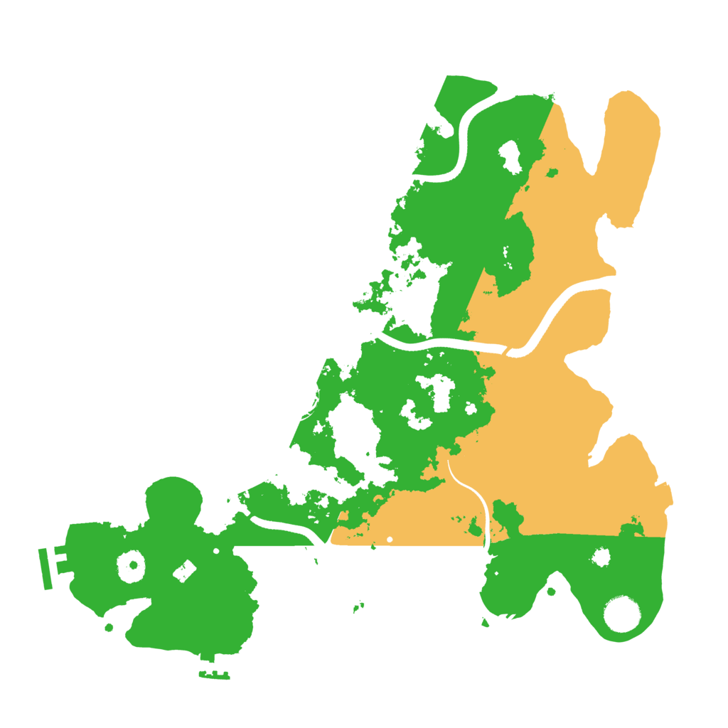 Biome Rust Map: Procedural Map, Size: 3560, Seed: 3961260