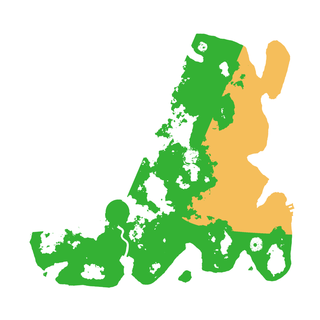 Biome Rust Map: Procedural Map, Size: 3560, Seed: 3961260