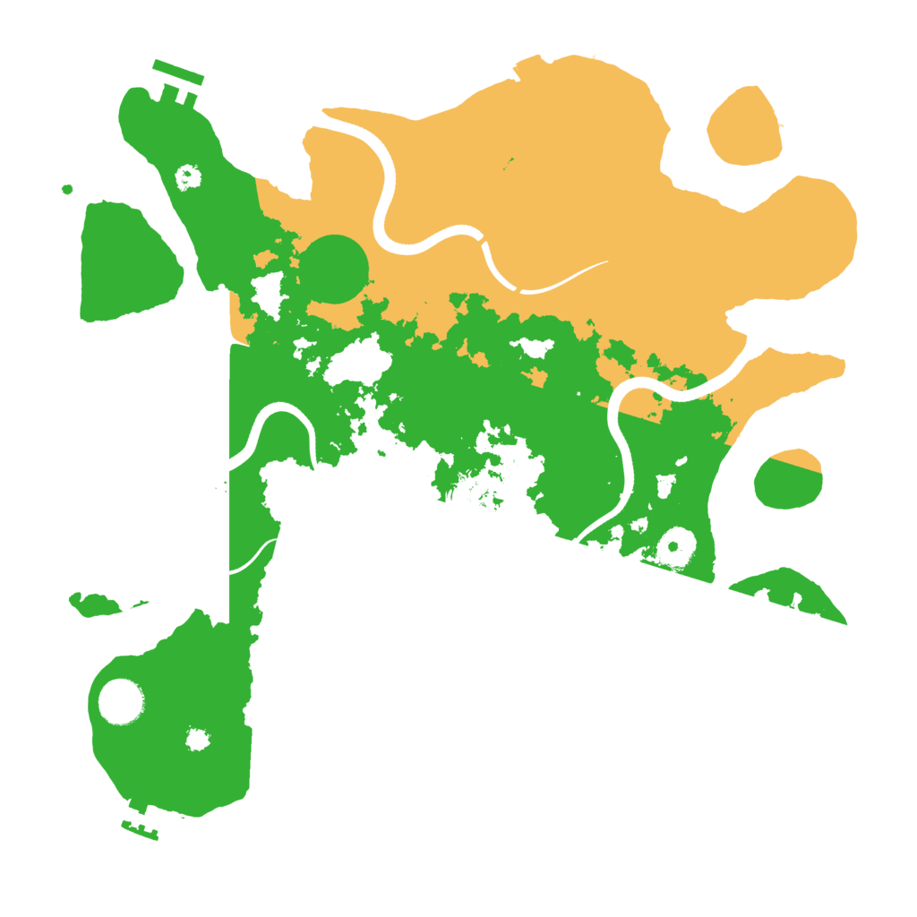 Biome Rust Map: Procedural Map, Size: 3560, Seed: 4000037