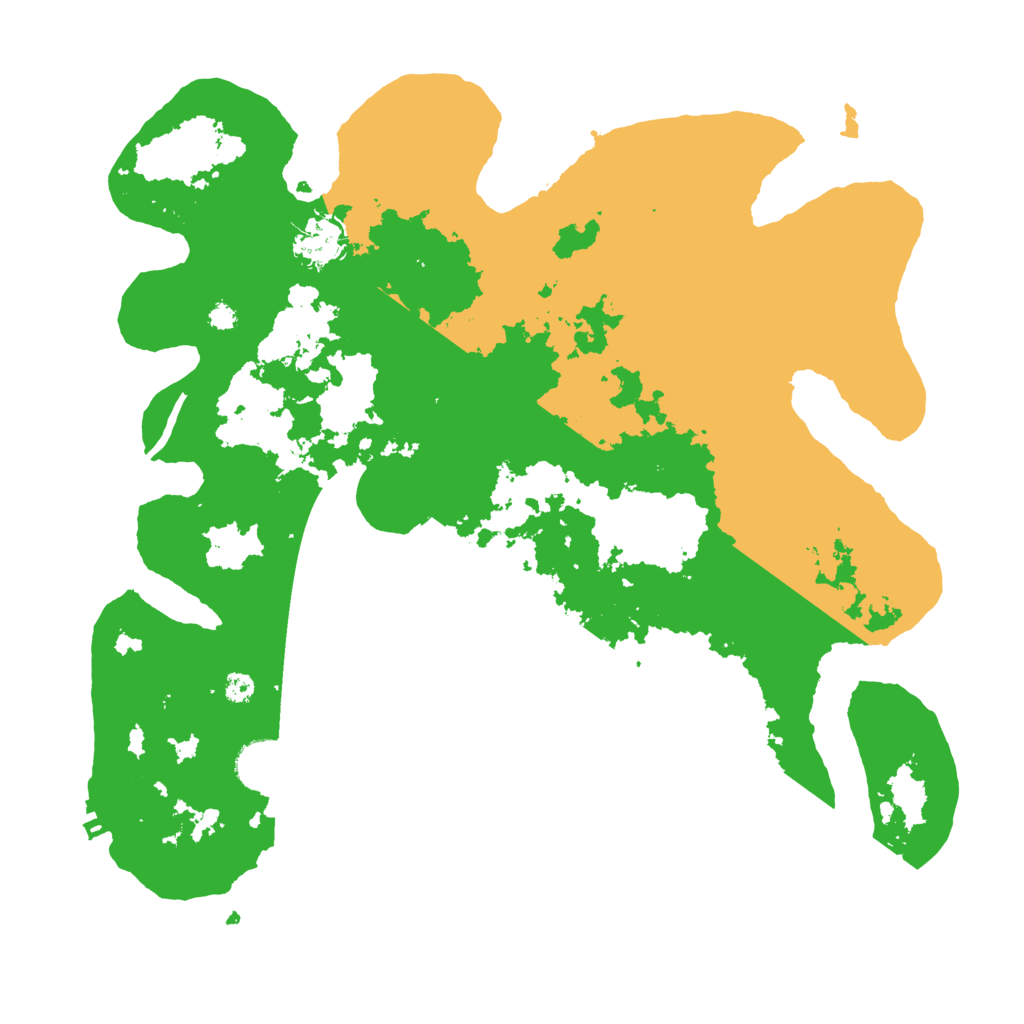 Biome Rust Map: Procedural Map, Size: 3560, Seed: 2703655