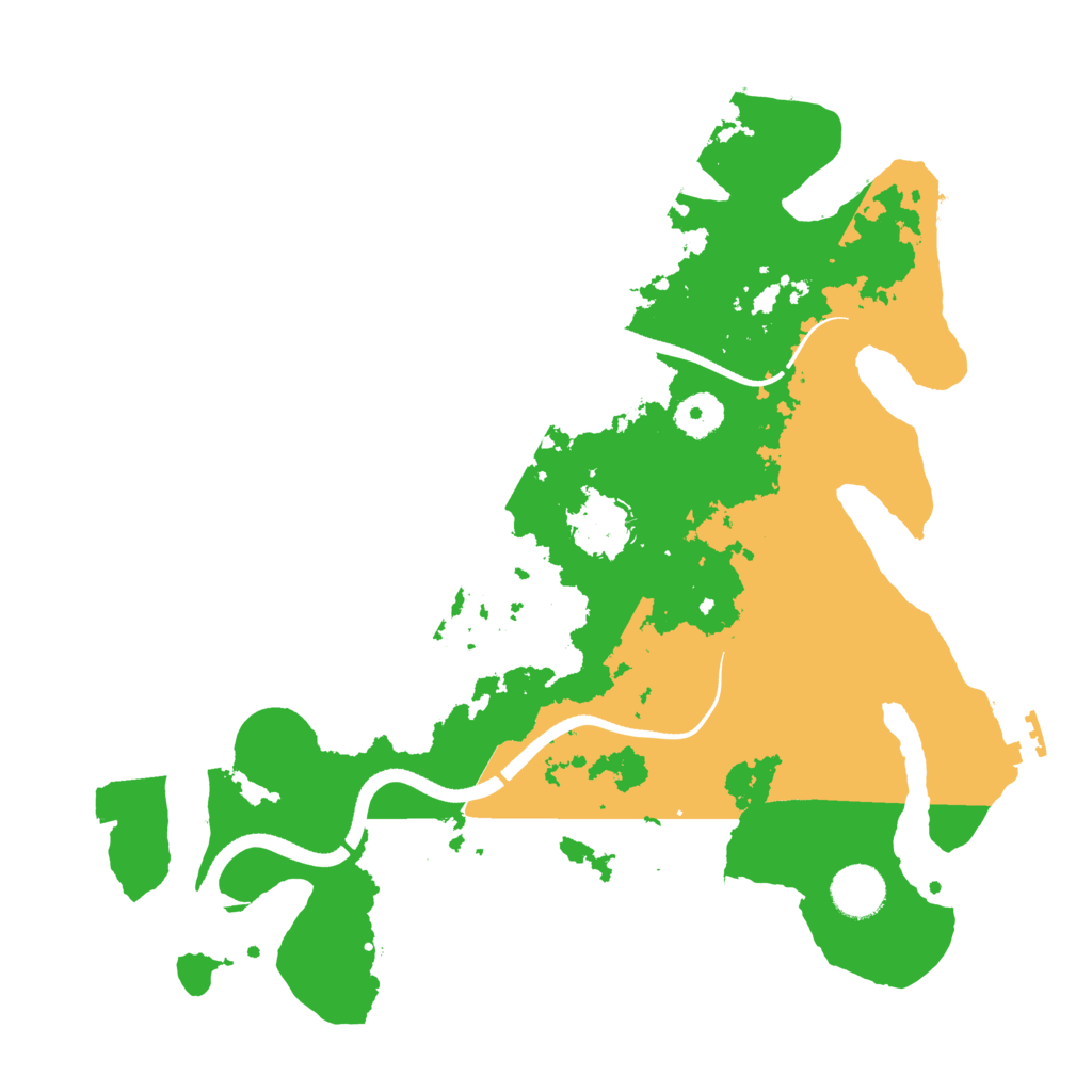 Biome Rust Map: Procedural Map, Size: 3560, Seed: 3181670
