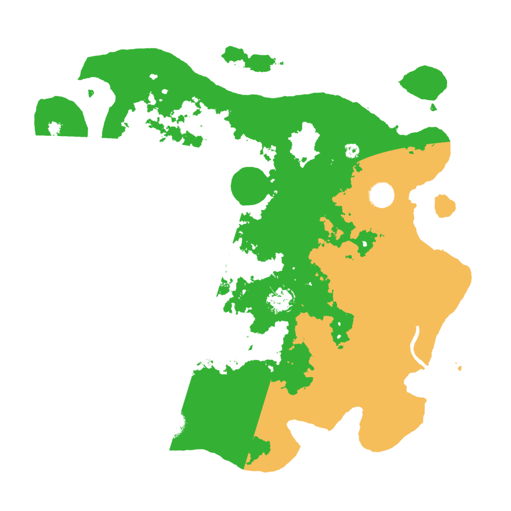 Biome Rust Map: Procedural Map, Size: 3560, Seed: 2474274