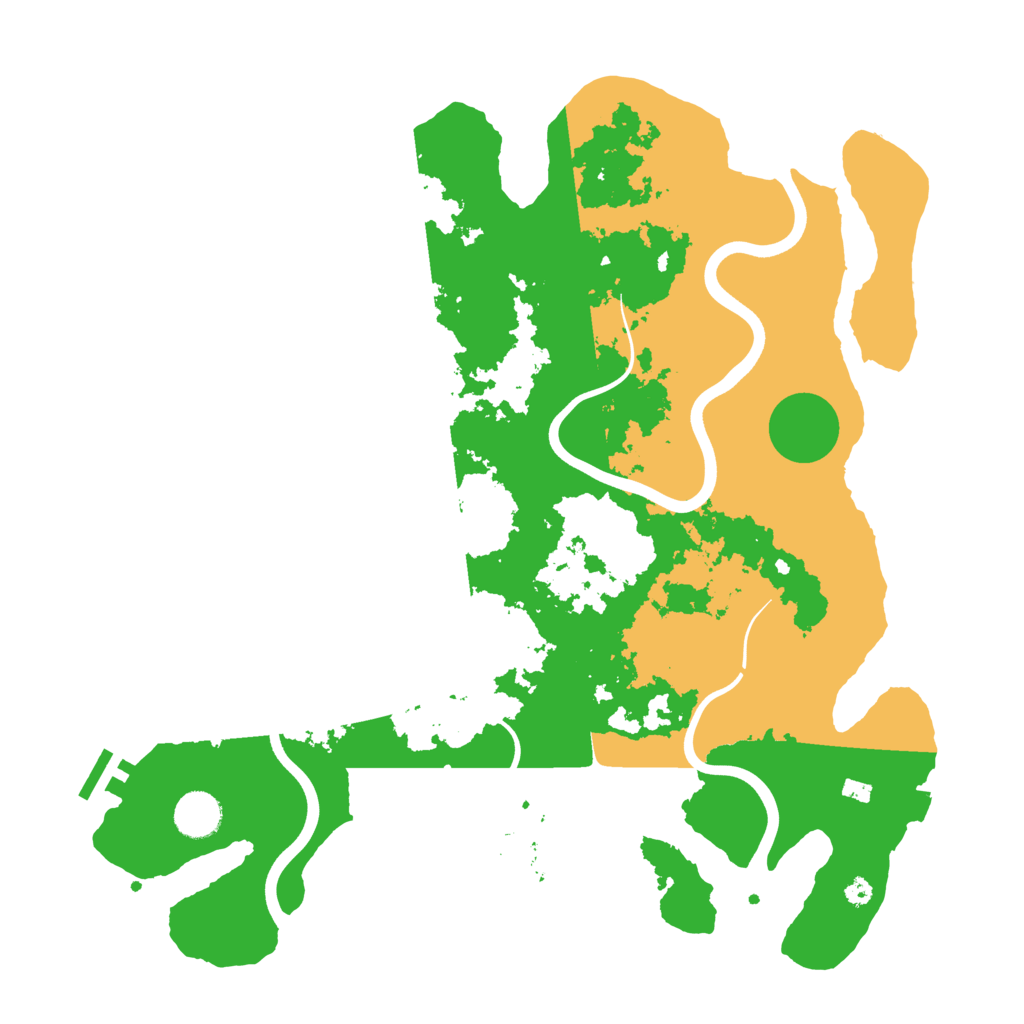 Biome Rust Map: Procedural Map, Size: 3850, Seed: 228519137