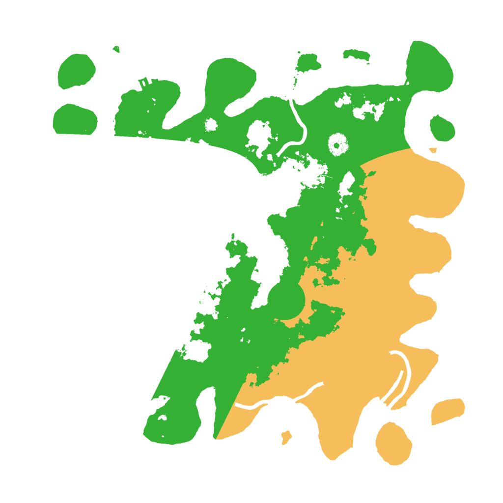 Biome Rust Map: Procedural Map, Size: 3560, Seed: 1252175