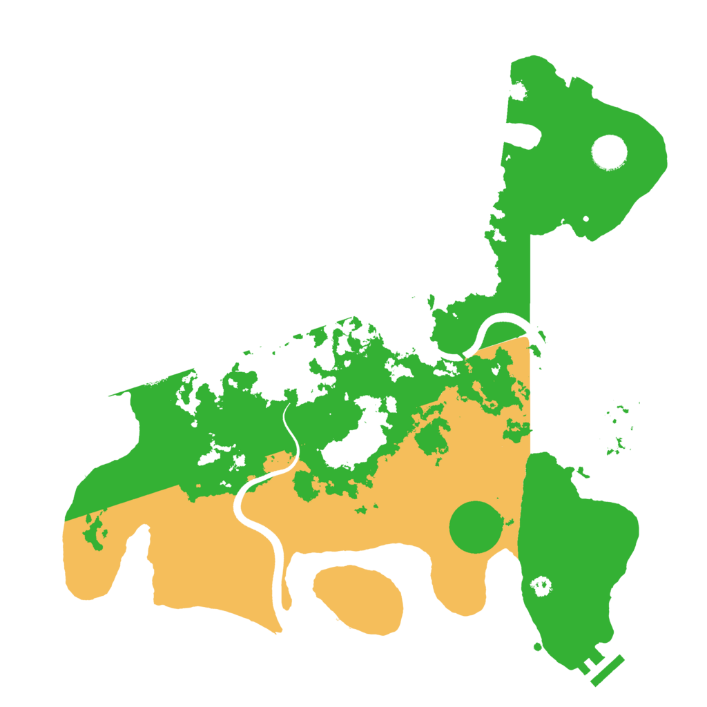 Biome Rust Map: Procedural Map, Size: 3560, Seed: 3278696