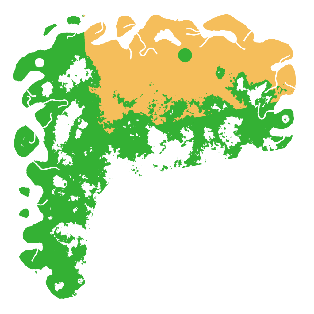 Biome Rust Map: Procedural Map, Size: 6000, Seed: 935447