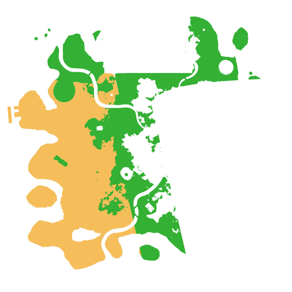 Biome Rust Map: Procedural Map, Size: 3560, Seed: 1134427