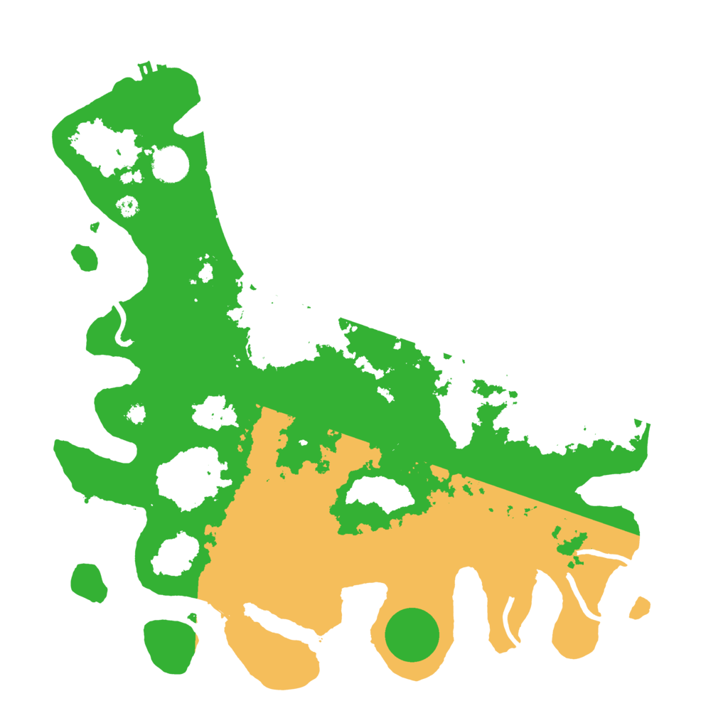 Biome Rust Map: Procedural Map, Size: 3550, Seed: 921533
