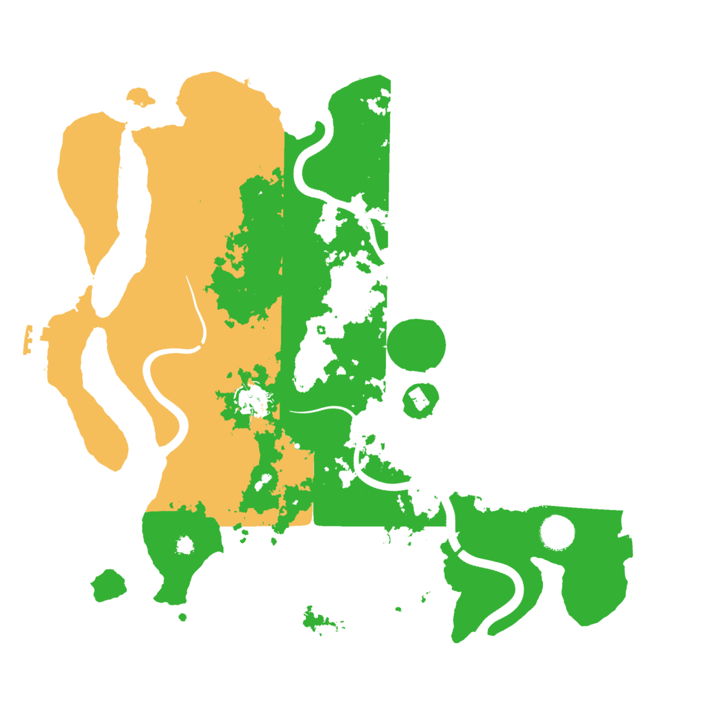 Biome Rust Map: Procedural Map, Size: 3560, Seed: 3913003
