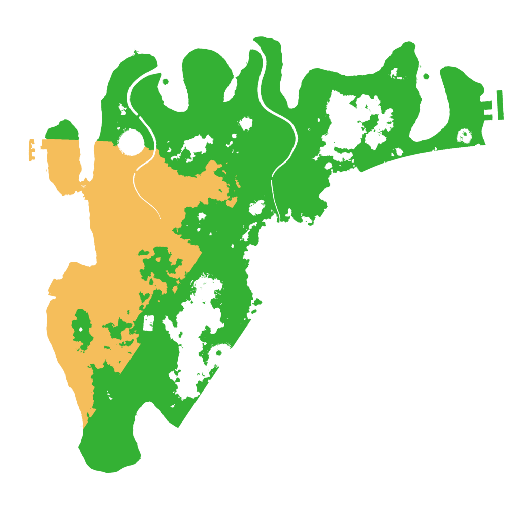 Biome Rust Map: Procedural Map, Size: 3560, Seed: 3491848