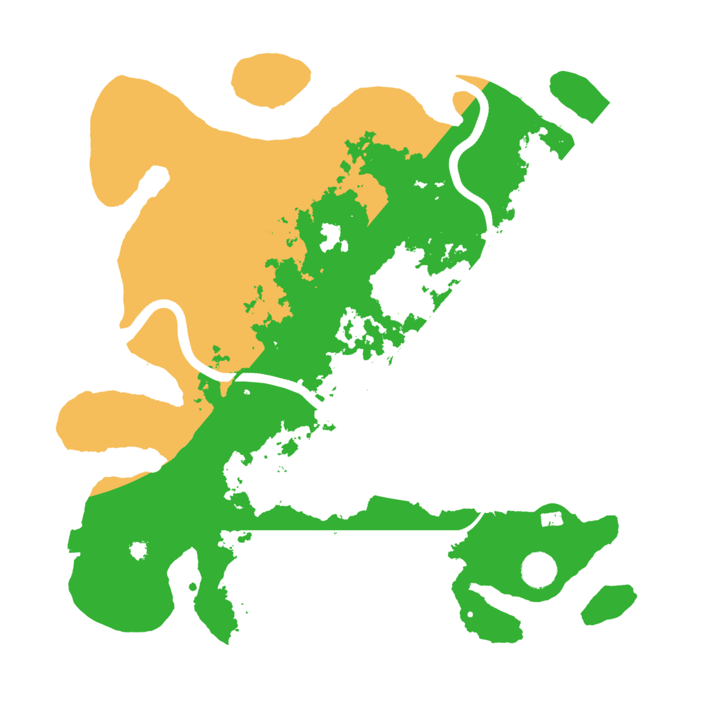 Biome Rust Map: Procedural Map, Size: 3560, Seed: 2145203