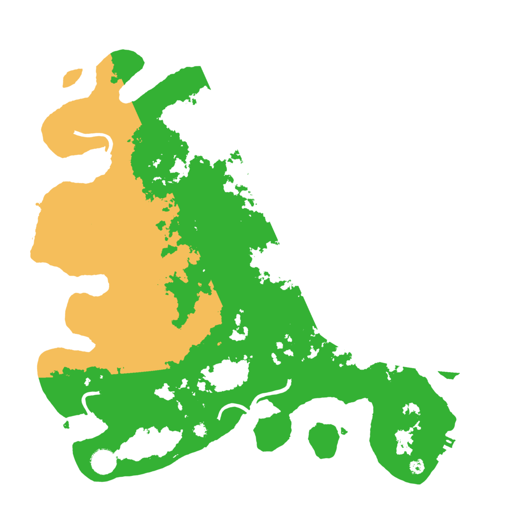 Biome Rust Map: Procedural Map, Size: 3560, Seed: 5367957