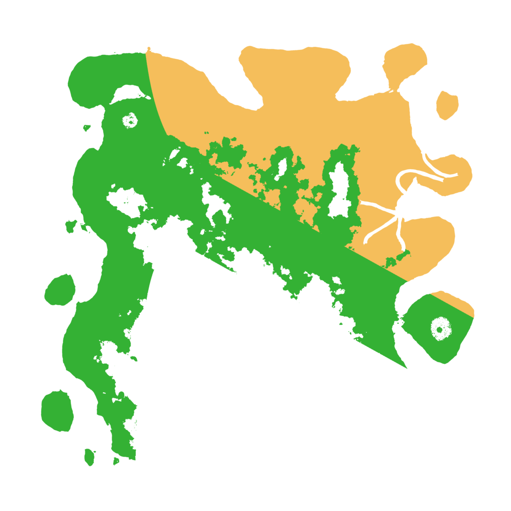 Biome Rust Map: Procedural Map, Size: 3560, Seed: 4078321