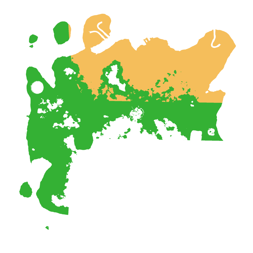 Biome Rust Map: Procedural Map, Size: 3560, Seed: 3493959