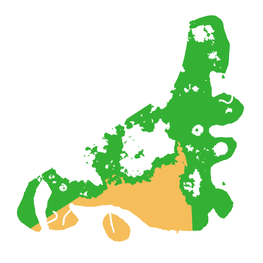 Biome Rust Map: Procedural Map, Size: 3560, Seed: 3926389