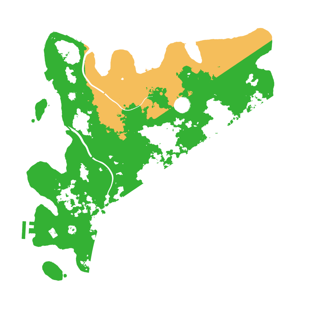 Biome Rust Map: Procedural Map, Size: 3560, Seed: 5113576
