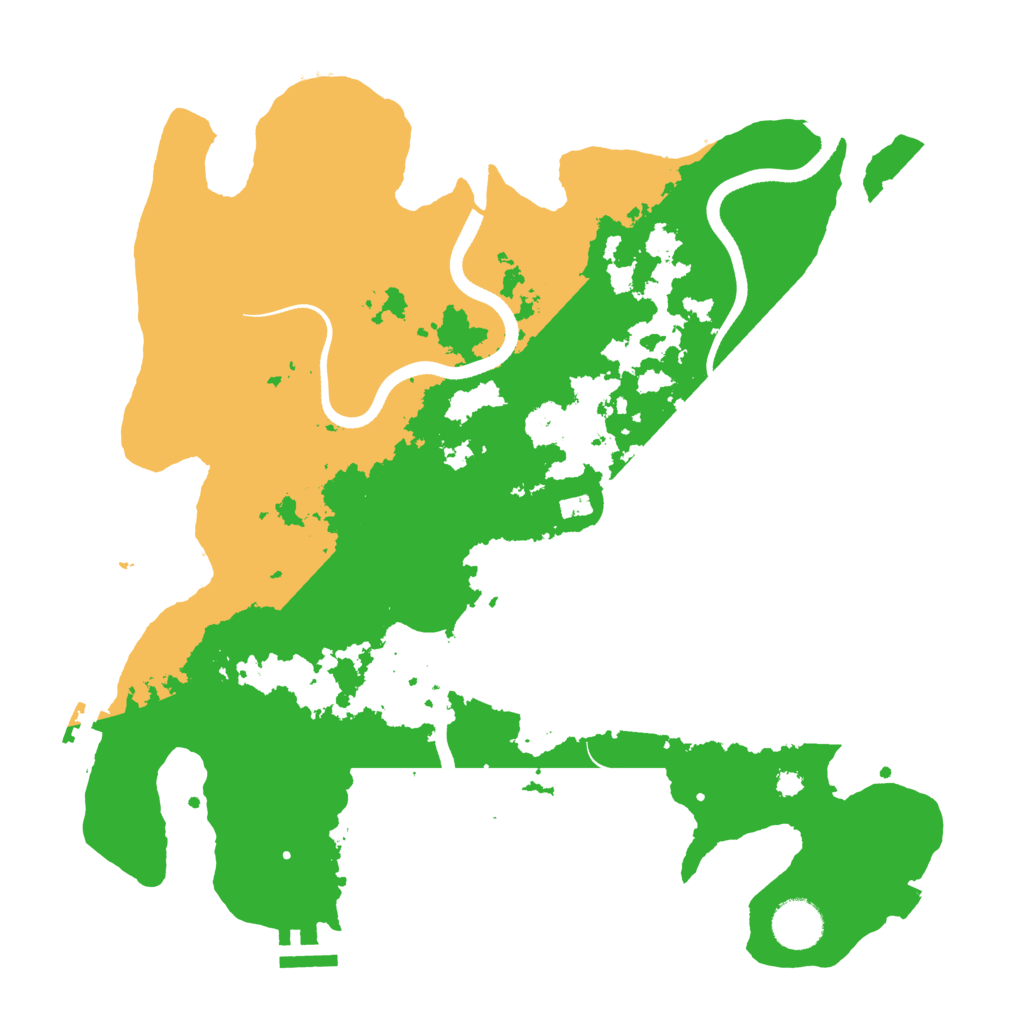 Biome Rust Map: Procedural Map, Size: 3560, Seed: 5928709