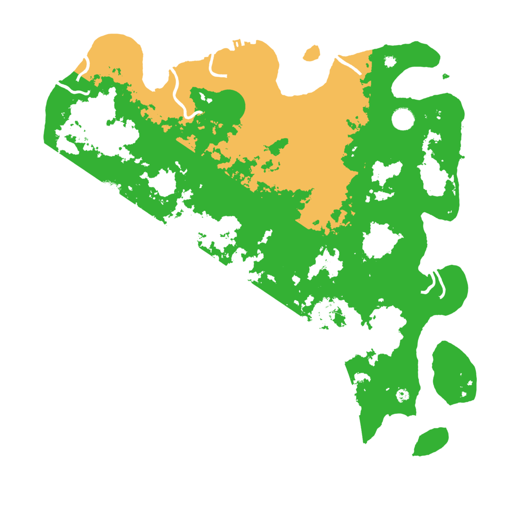 Biome Rust Map: Procedural Map, Size: 4000, Seed: 435618